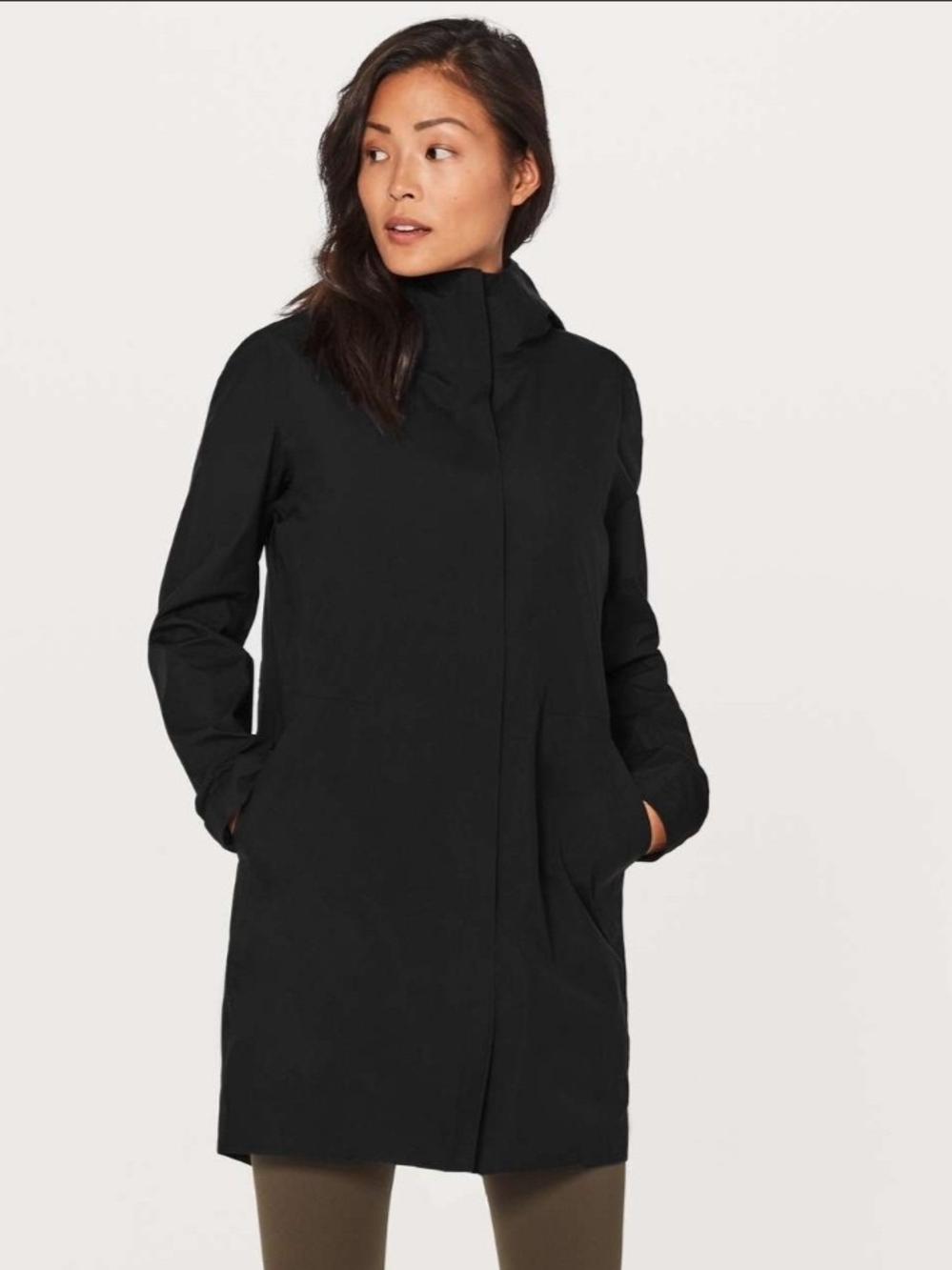 Lululemon Rain Haven Jacket *Insulated Black size 10
